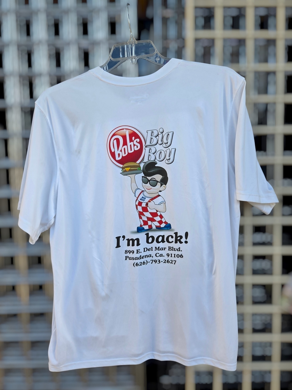 Bob's Big Boy White Logo Graphic Tee